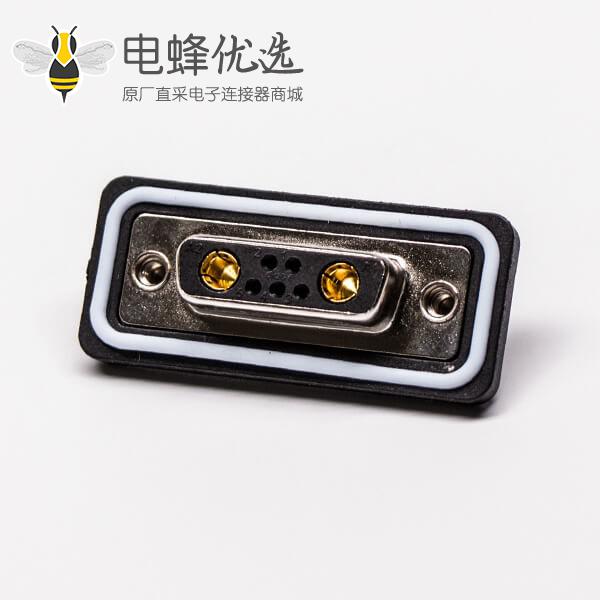 d sub 7w2大电流母头直式车针接pcb板插孔
