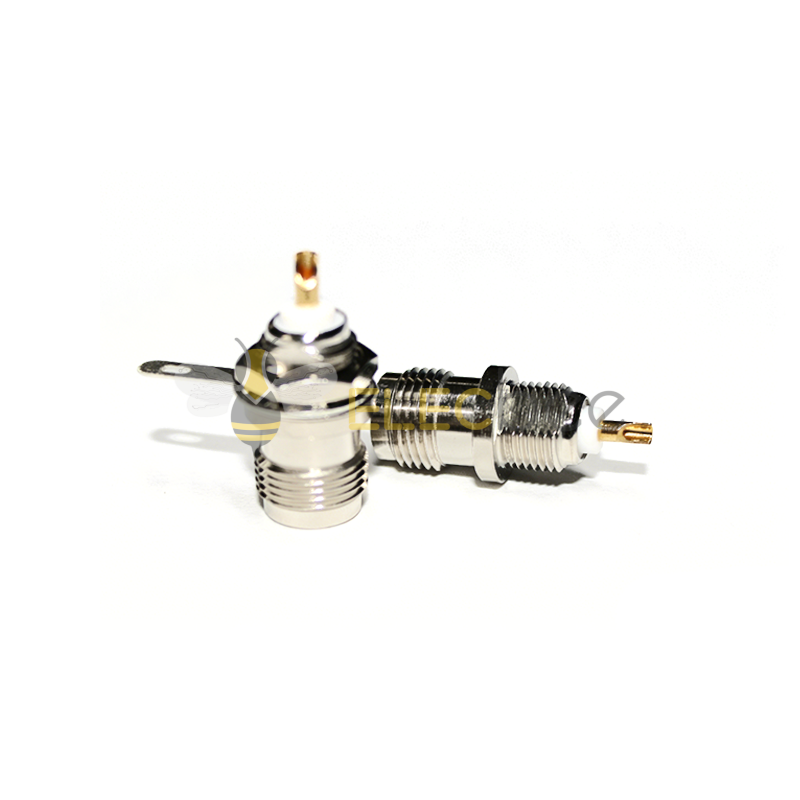 TNC-50KY射频同轴连接器厂家供应TNC母头连接器带螺纹50ohm